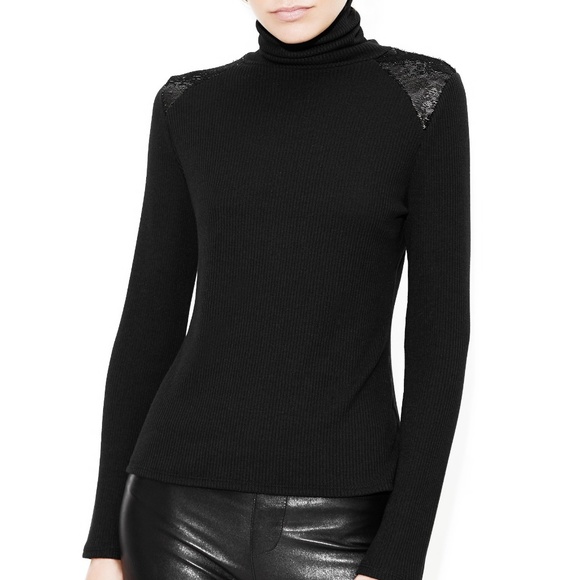 Generation Love Sweaters - Generation Love Nolan Sequin Turtleneck